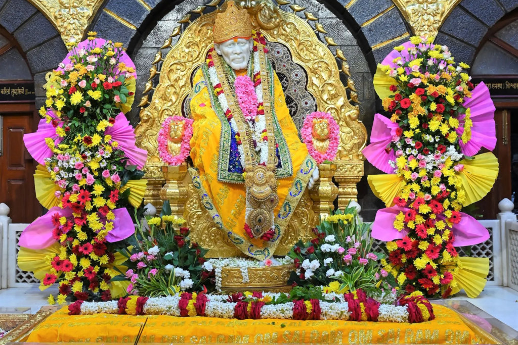 Shiridi Sai Baba Full view decoration
